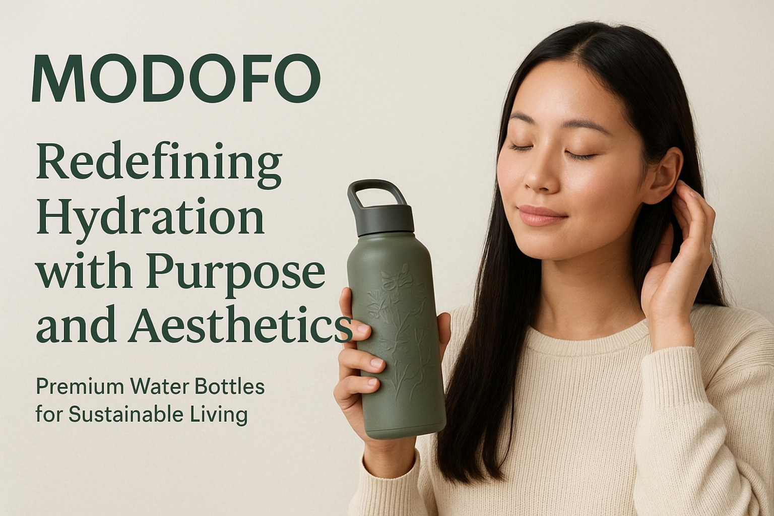 Modofo Brand Story | Premium Water Bottles for Sustainable Living