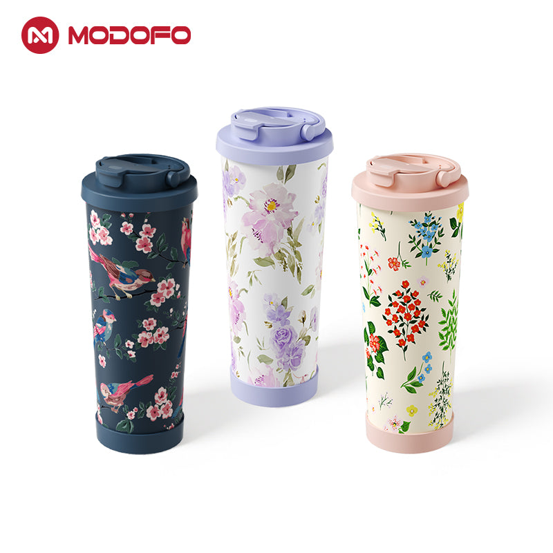 Sedotan Minum Taman MODOFO 830ML Portabel Baja Tahan Karat