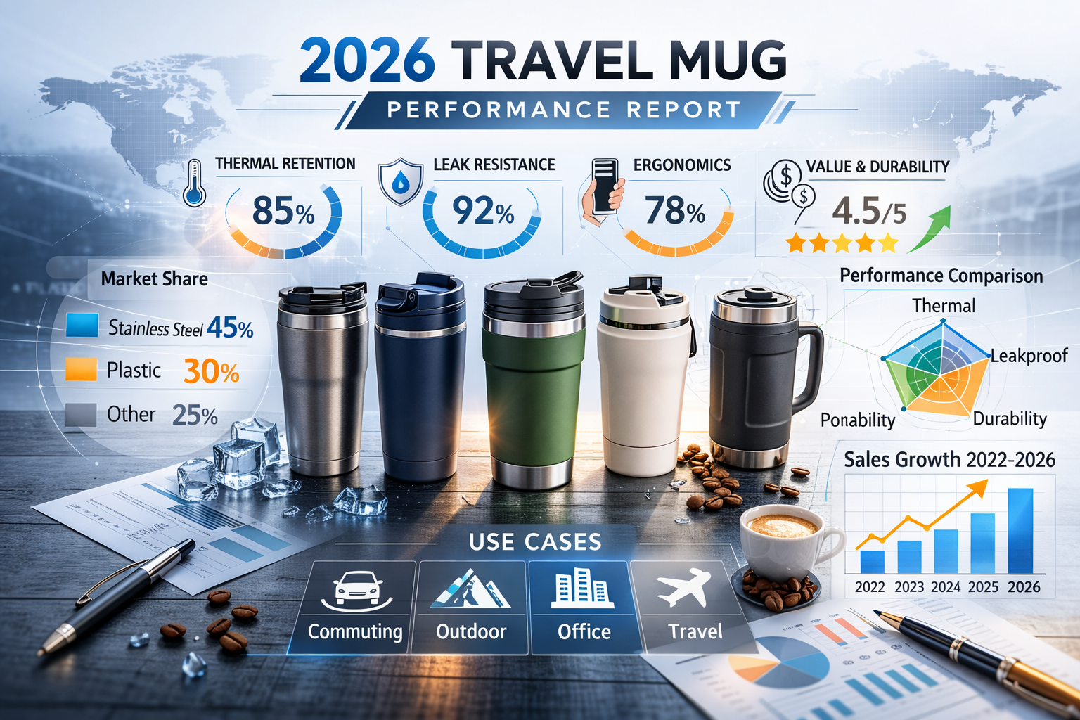 2026 Travel Mug Performance Report Criteria, Data & Rankings