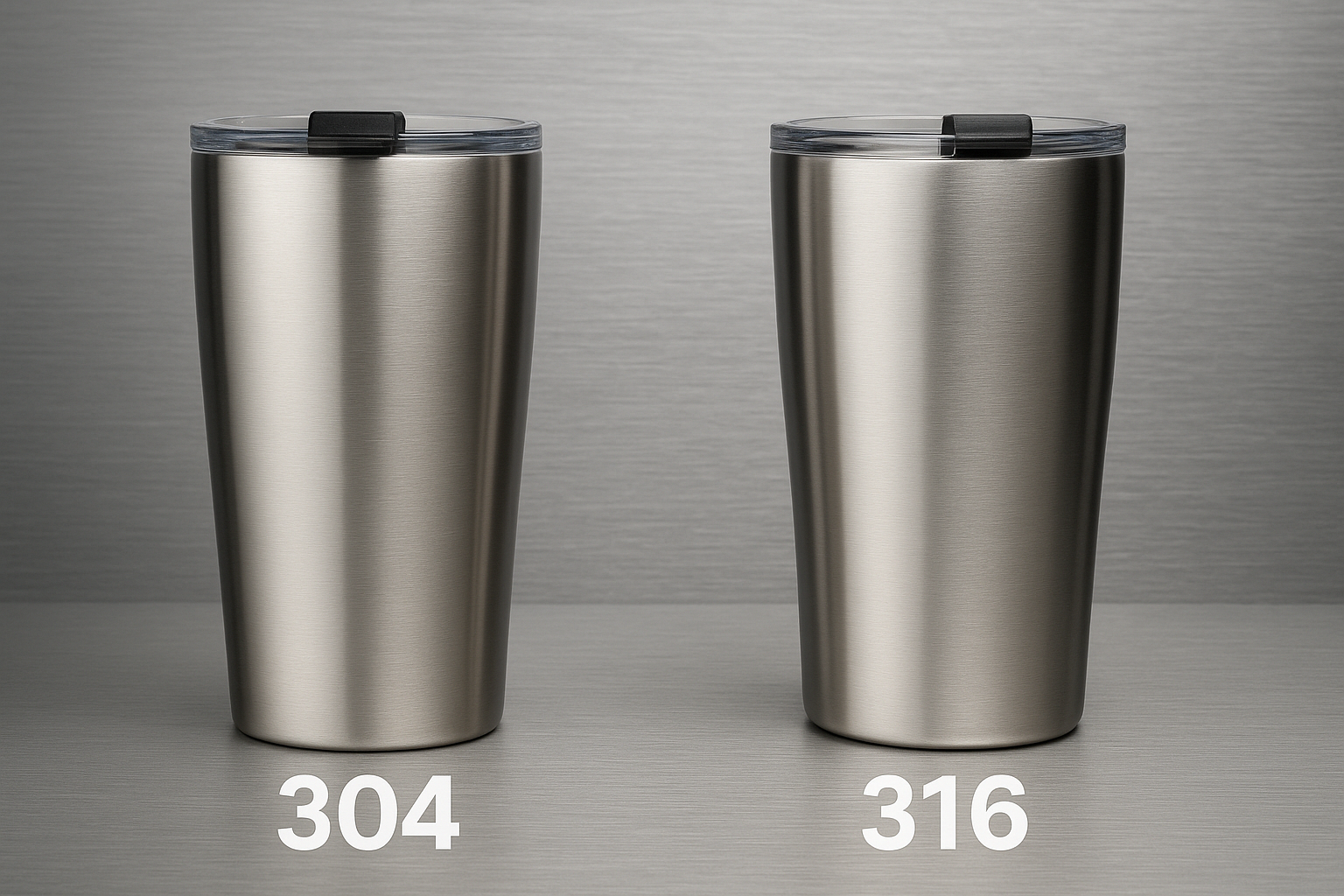 304 vs 316 Stainless Steel Which Is Better for Your Tumbler