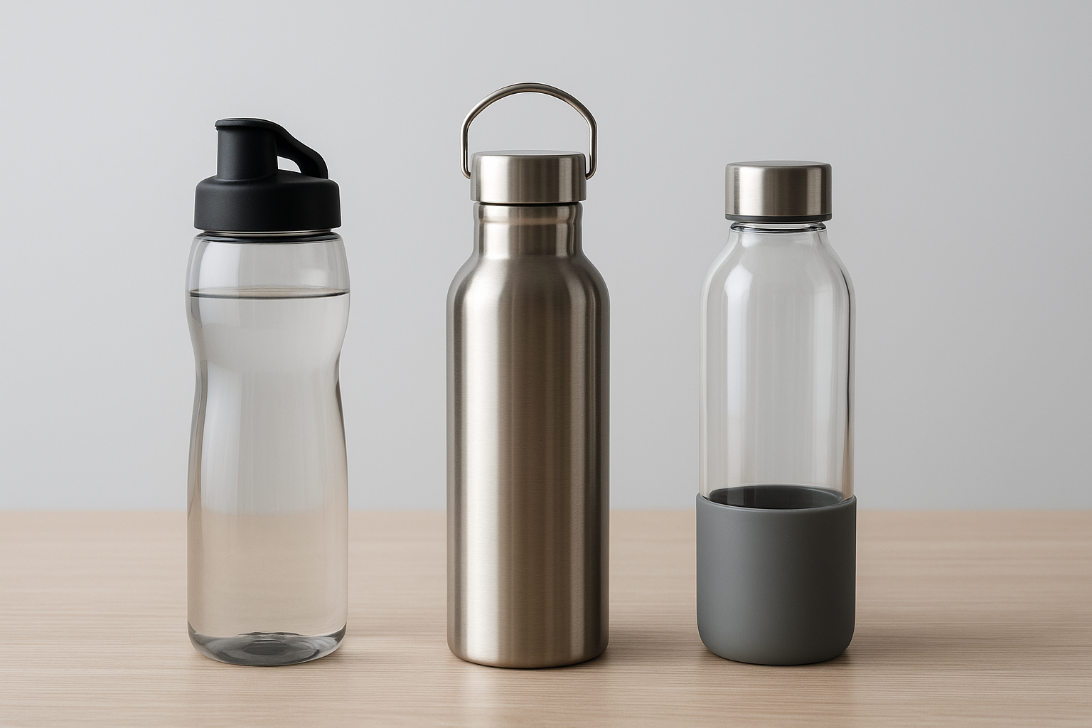 Tritan vs Stainless Steel vs Glass Water Bottles A Complete Material Selection Strategy
