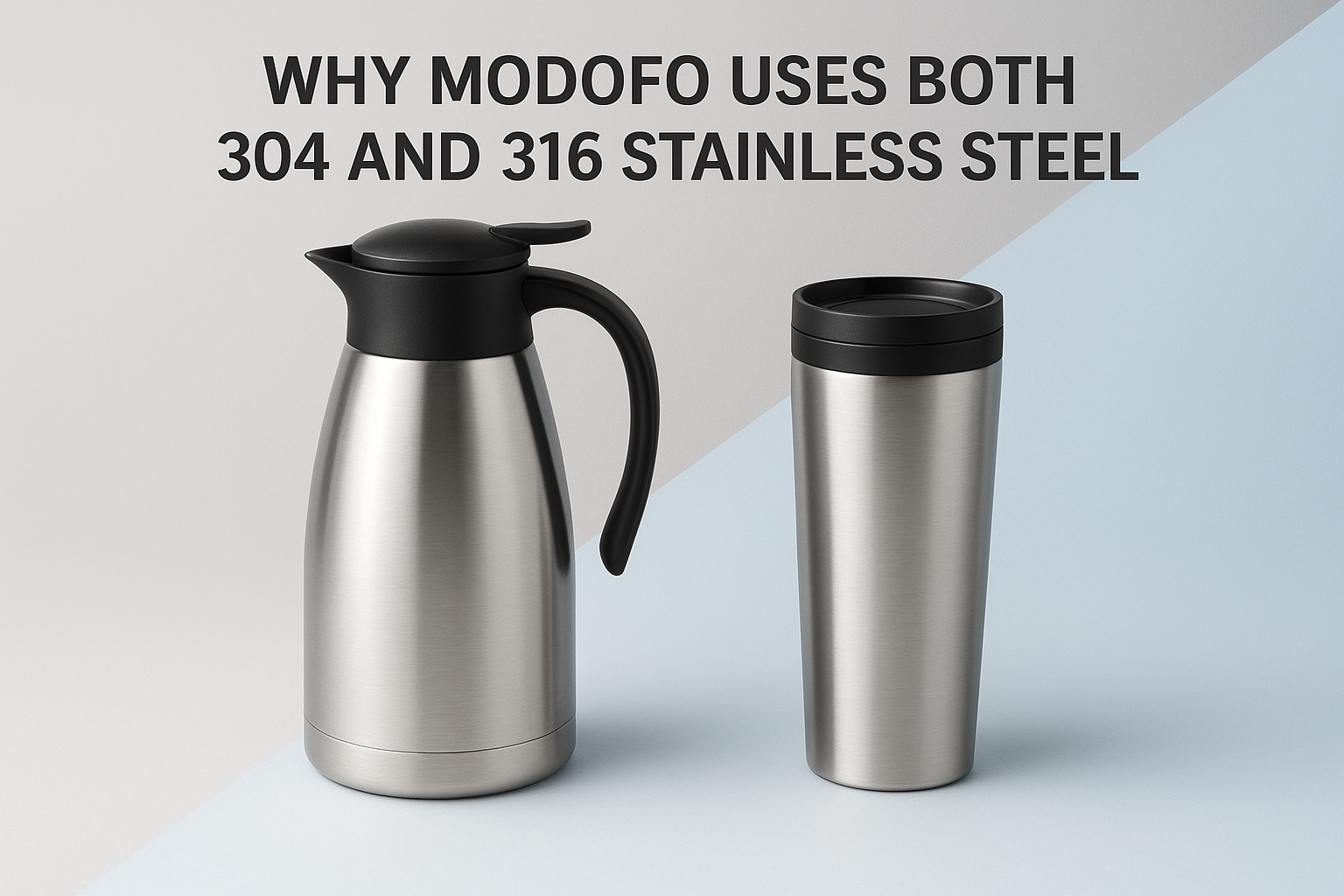 Why MODOFO Uses Both 304 and 316 Stainless Steel A Practical Material Strategy