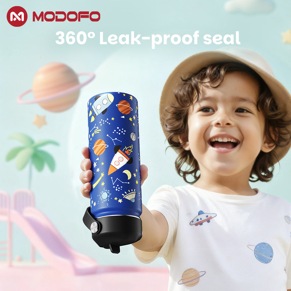 MODOFO 18oz Kids Cute Cartoon Series Drinking Cup