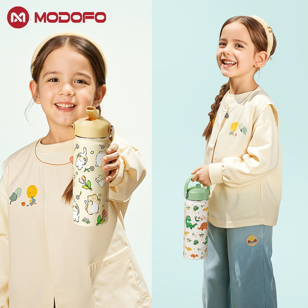 MODOFO 18oz Kids Cute Cartoon Series Drinking Cup