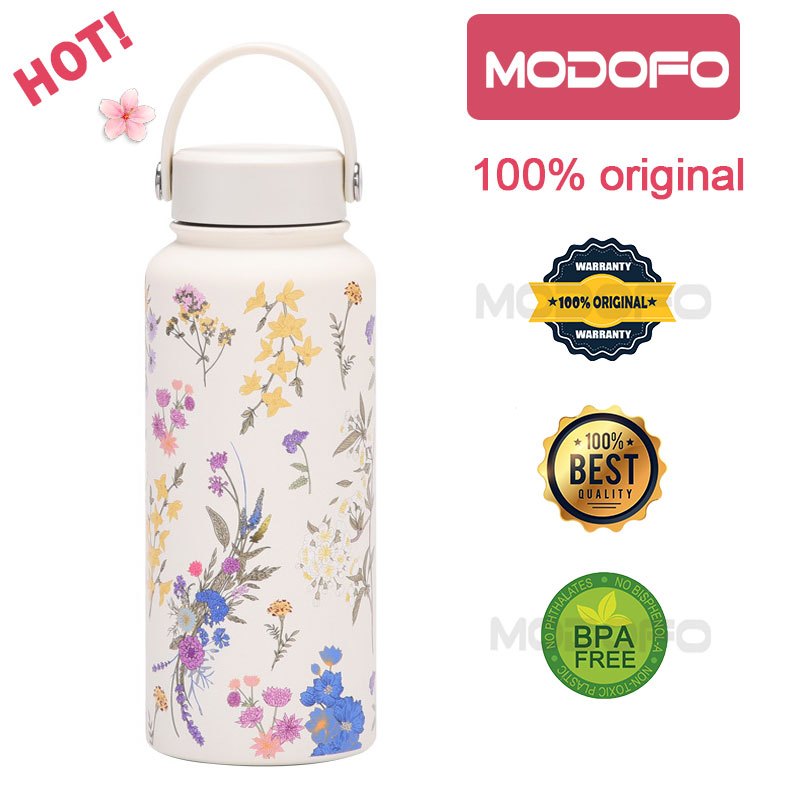 MODOFO 530ML Large Volume Thermos Cup Printing Series Essential for Hydration