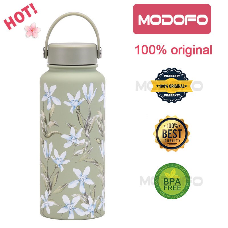 MODOFO 530ML Large Volume Thermos Cup Printing Series Essential for Hydration