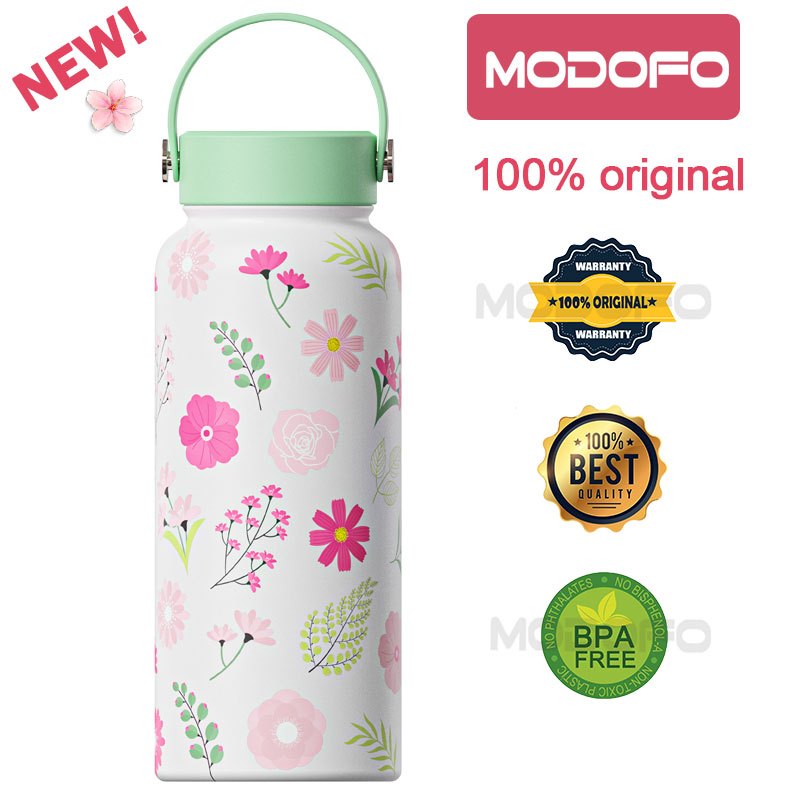MODOFO 530ML Large Volume Thermos Cup Printing Series Essential for Hydration