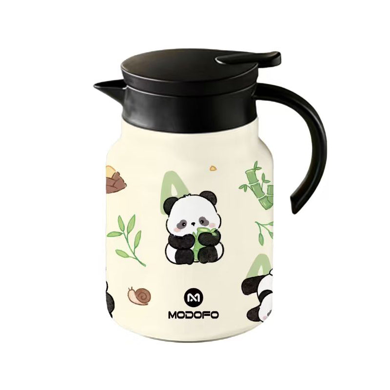 MODOFO 316 Stainless Steel Thermos Teapot | 1 L Thermal Coffee Pot for Hot and Cold Drinks