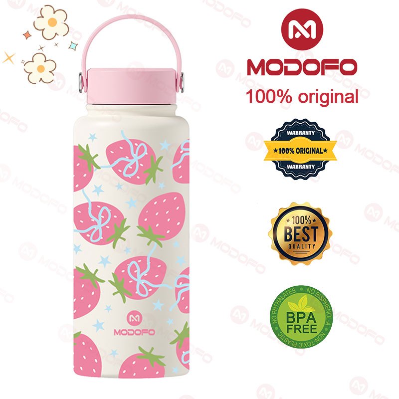 MODOFO 530ML Large Volume Thermos Cup Printing Series Essential for Hydration